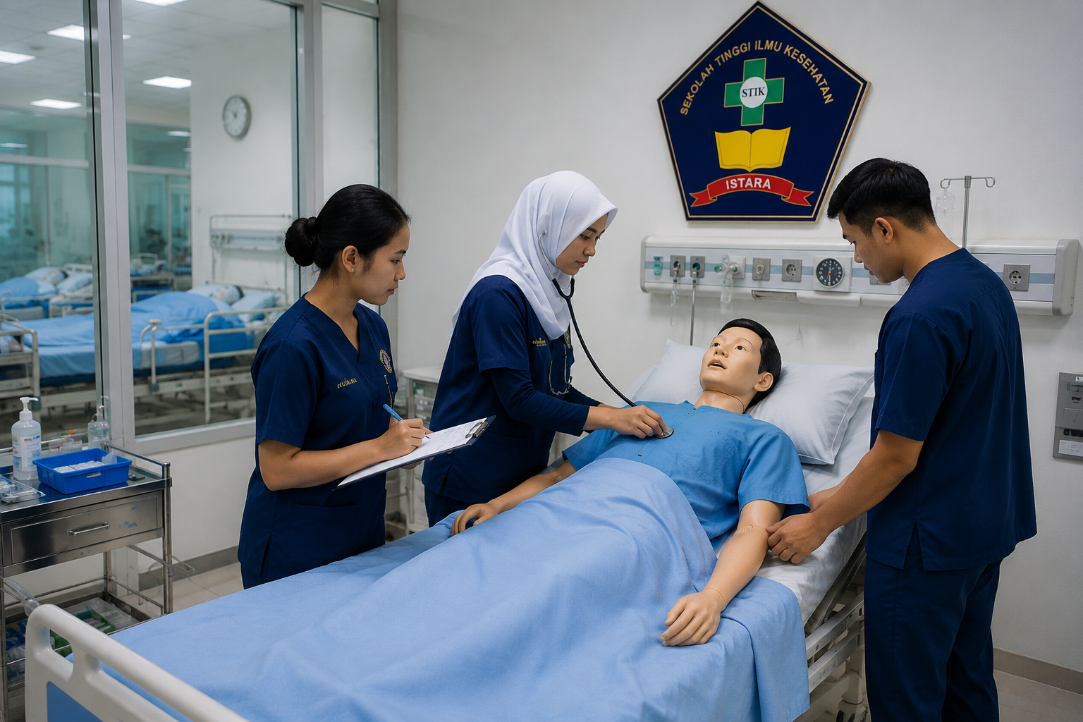 laboratorium simulasi pasien STIKES Istara