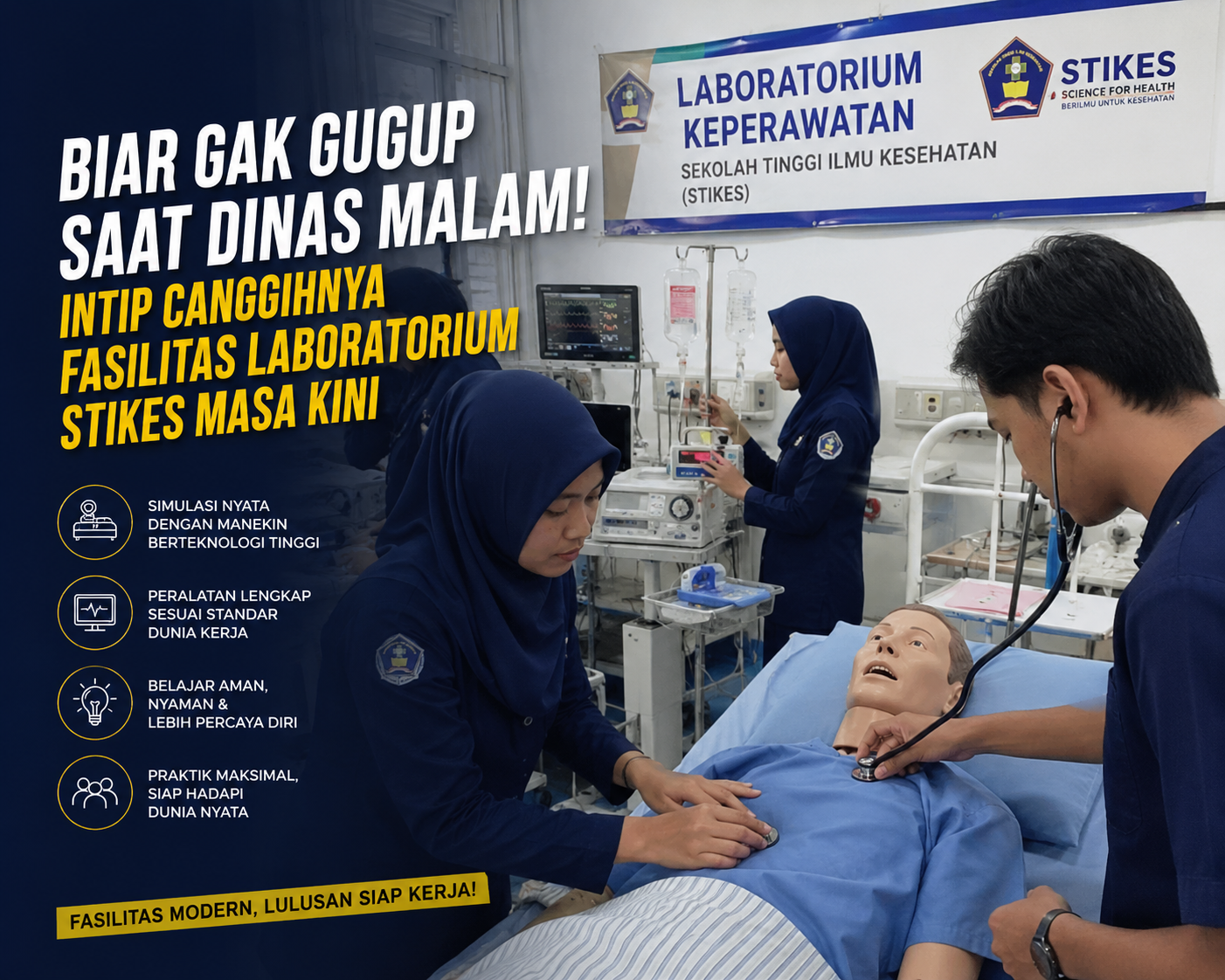 Fasilitas laboratorium STIKES