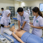kampus kesehatan Jakarta Timur dengan laboratorium simulasi klinis modern