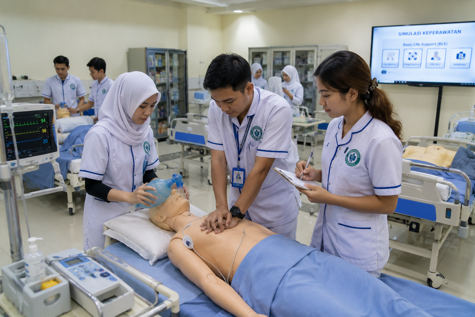 kampus kesehatan Jakarta Timur dengan laboratorium simulasi klinis modern