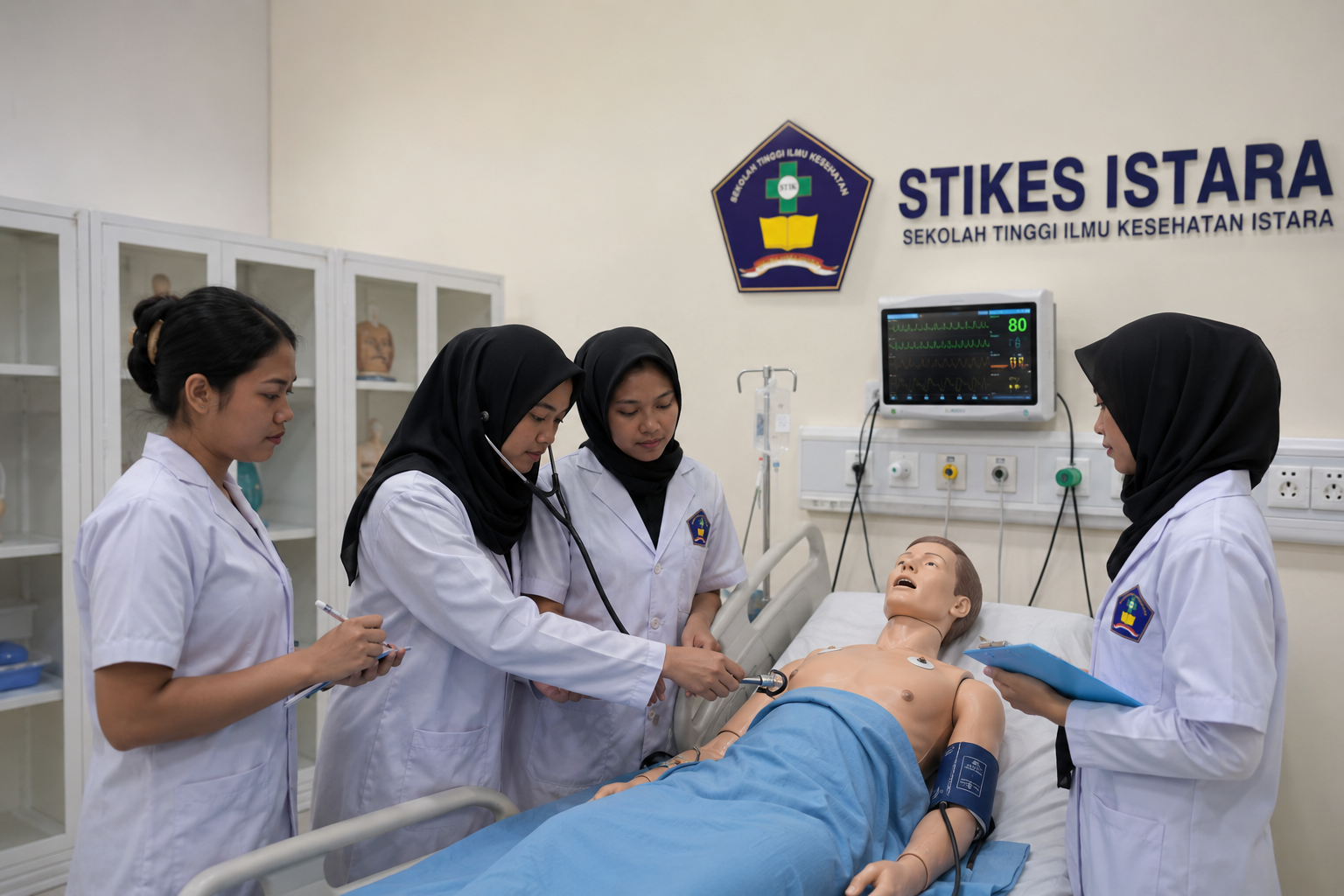 skill lab STIKES Istara Jakarta fasilitas simulasi klinis modern