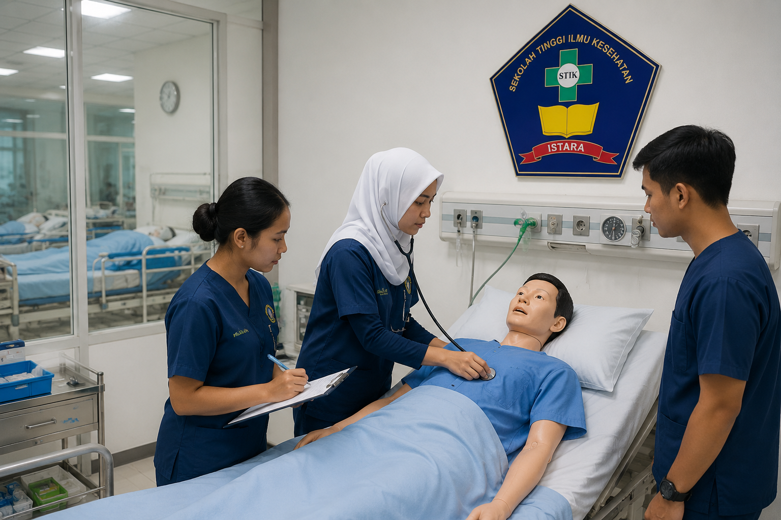 laboratorium simulasi pasien STIKES Istara