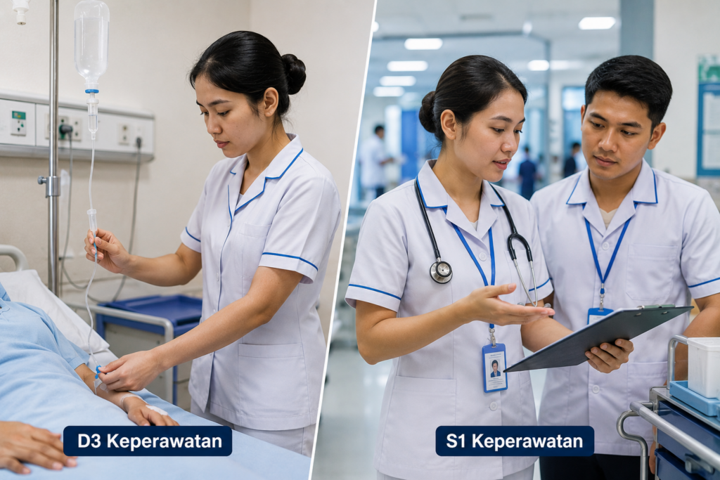 image-71-1024x683 D3 vs S1 Keperawatan 2026 Beda Jenjang, Beda Peluang Karier