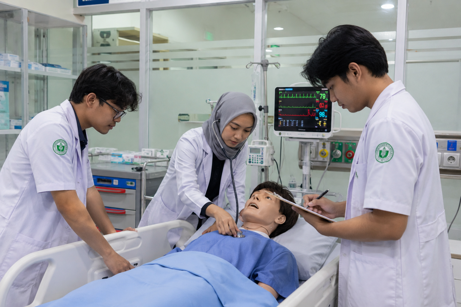 laboratorium simulasi klinis STIKES Istara skill lab modern