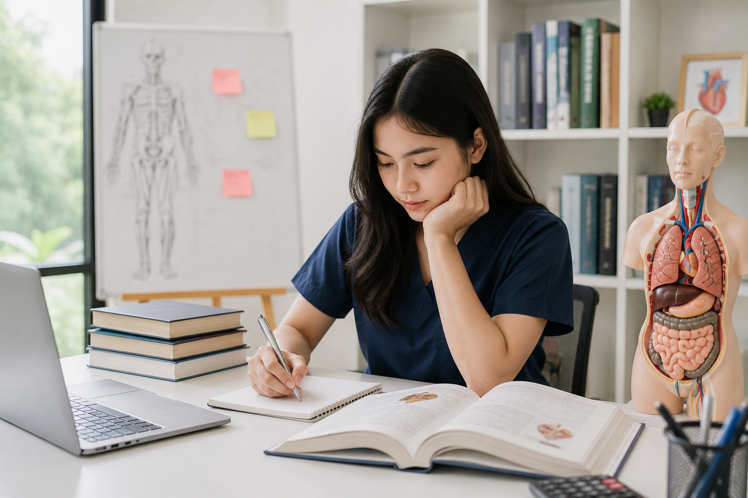 mahasiswa berkonsultasi saat memilih program studi kesehatan