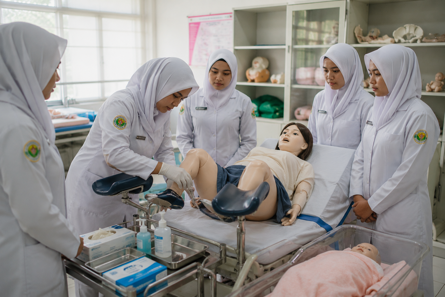 laboratorium kebidanan STIKES Istara fasilitas modern