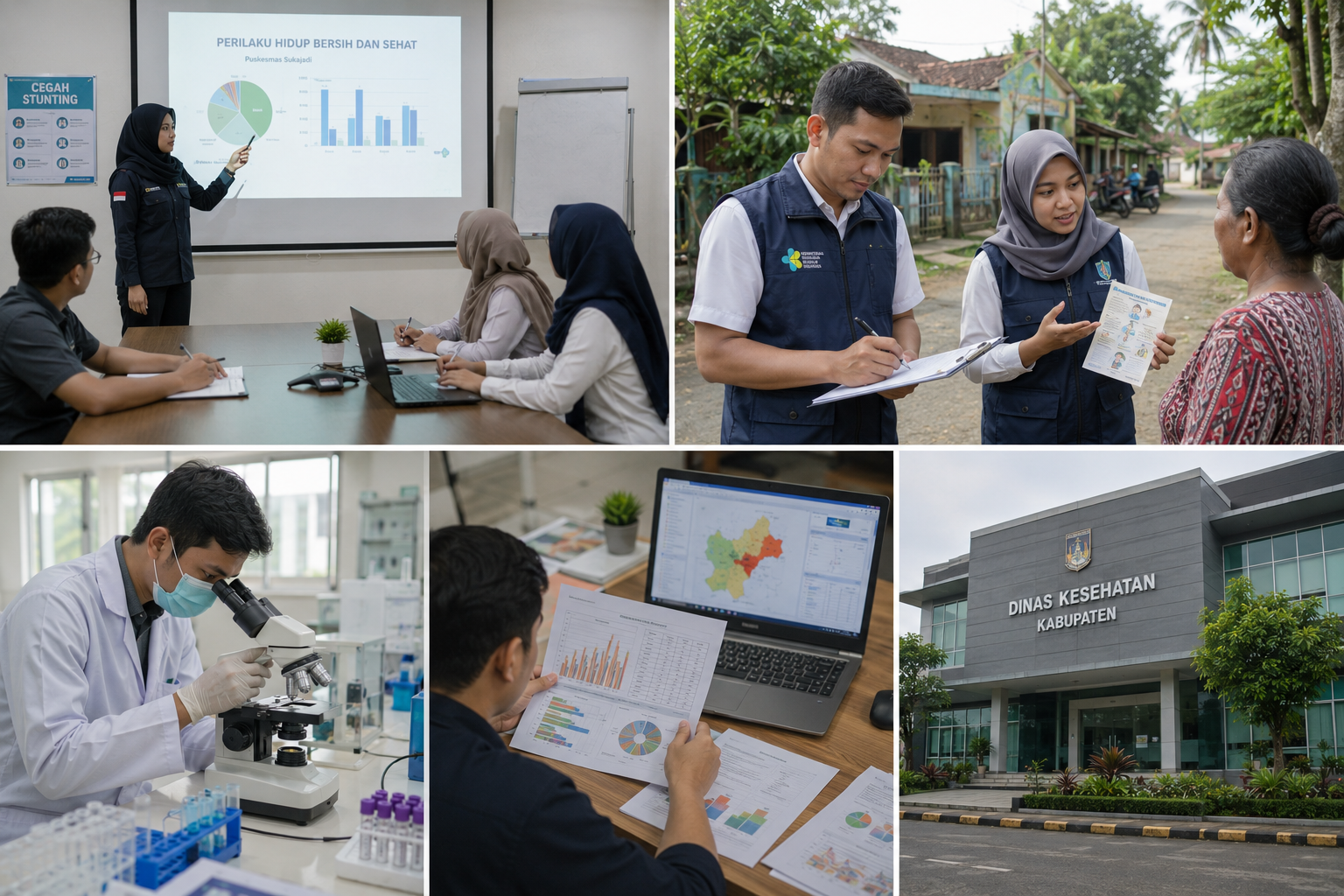 mahasiswa mempelajari prospek jurusan kesehatan masyarakat