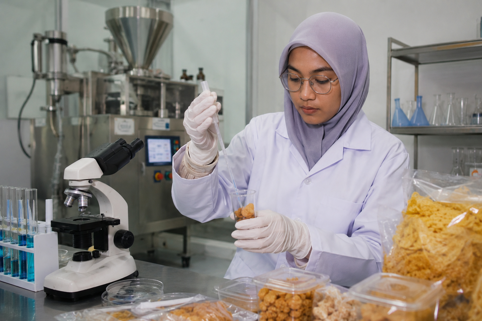 prospek kerja D3 Farmasi 2026 di industri pangan dan laboratorium