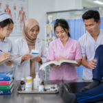 mahasiswa sedang mempertimbangkan memilih jurusan kesehatan