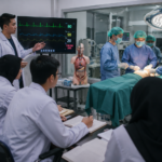 mahasiswa berlatih simulasi klinis untuk mental mahasiswa kesehatan