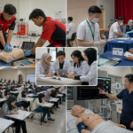mahasiswa mengikuti program unggulan akademik kesehatan OSCE
