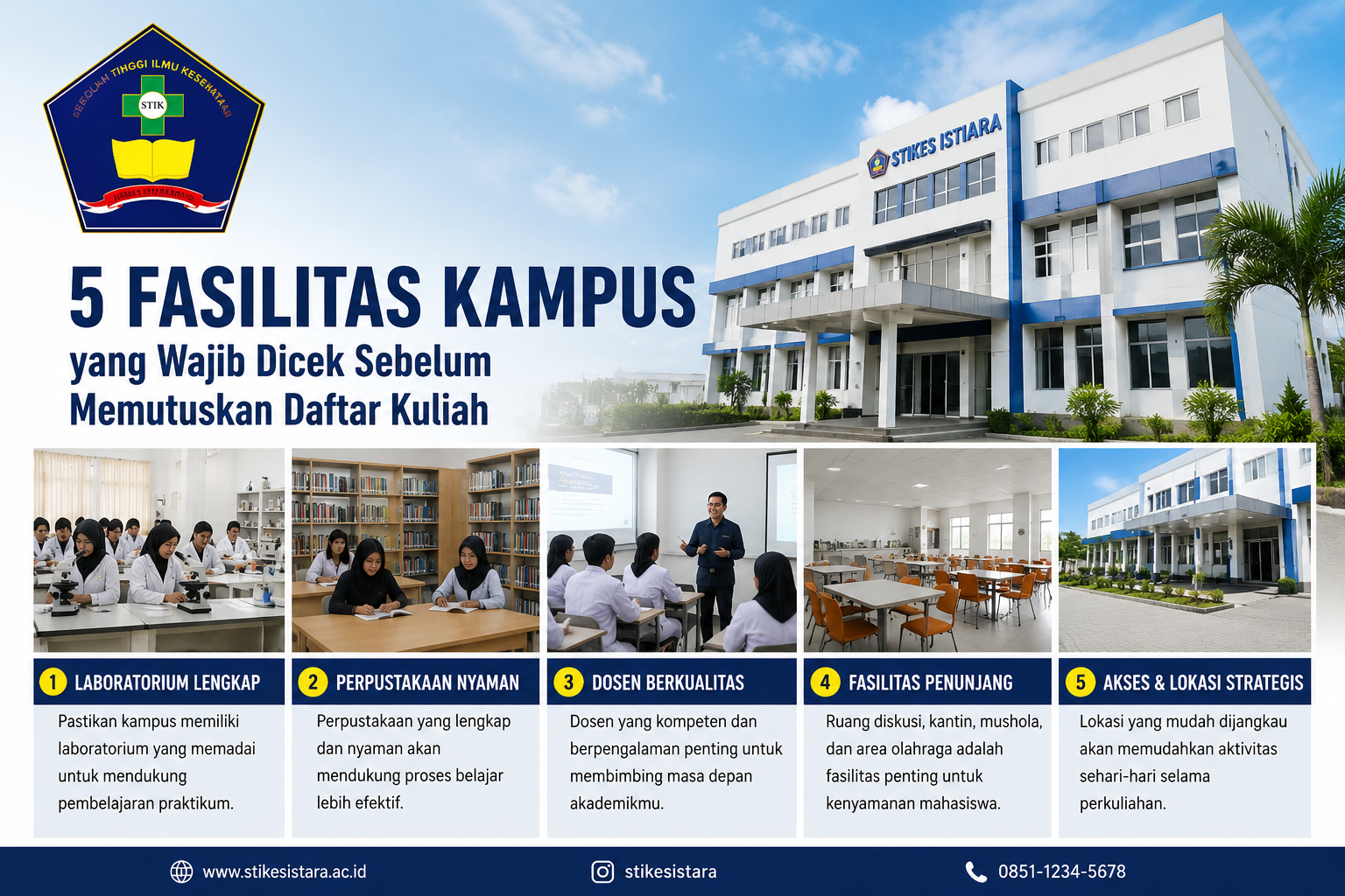 mahasiswa menggunakan fasilitas kampus yang wajib dicek