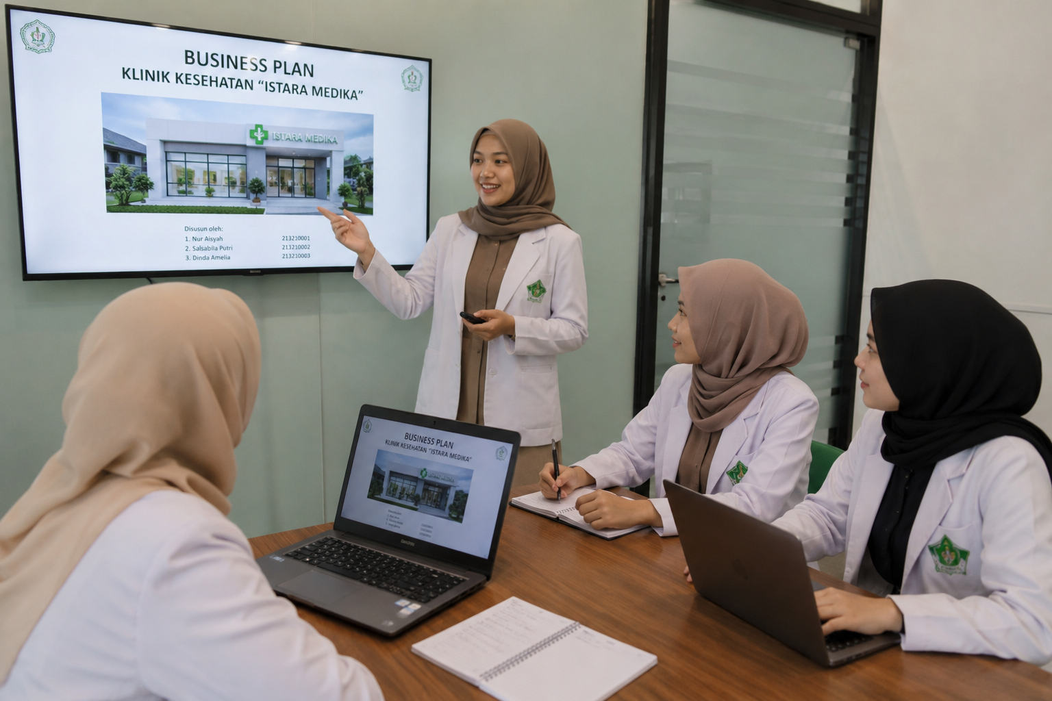 mahasiswa menyusun tugas akhir farmasi STIKES Istara