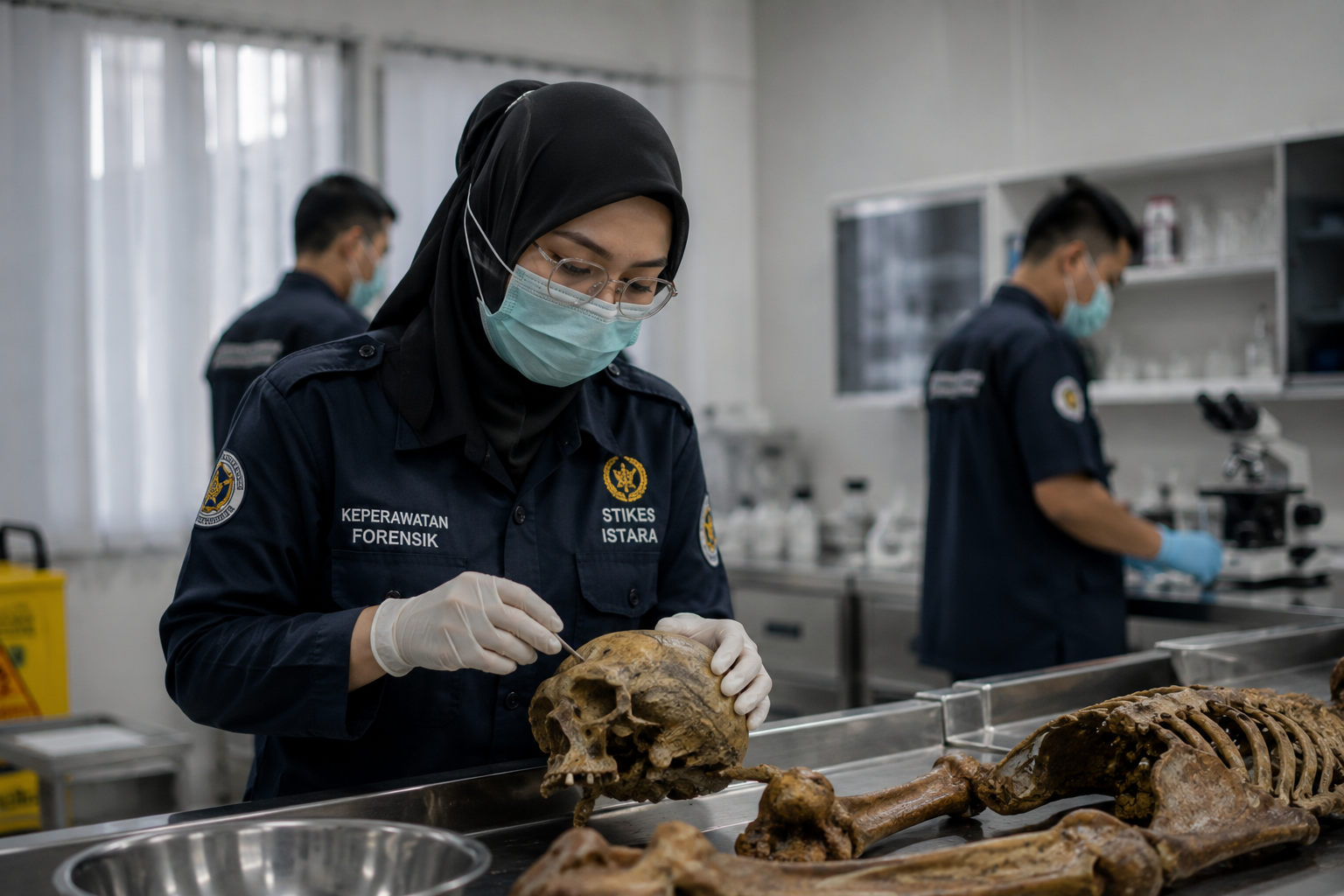 keperawatan forensik di laboratorium