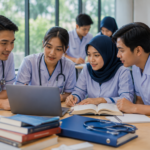 Mahasiswa Kesehatan Mempersiapkan Karier melalui kegiatan praktikum, diskusi akademik, dan pengembangan keterampilan profesional