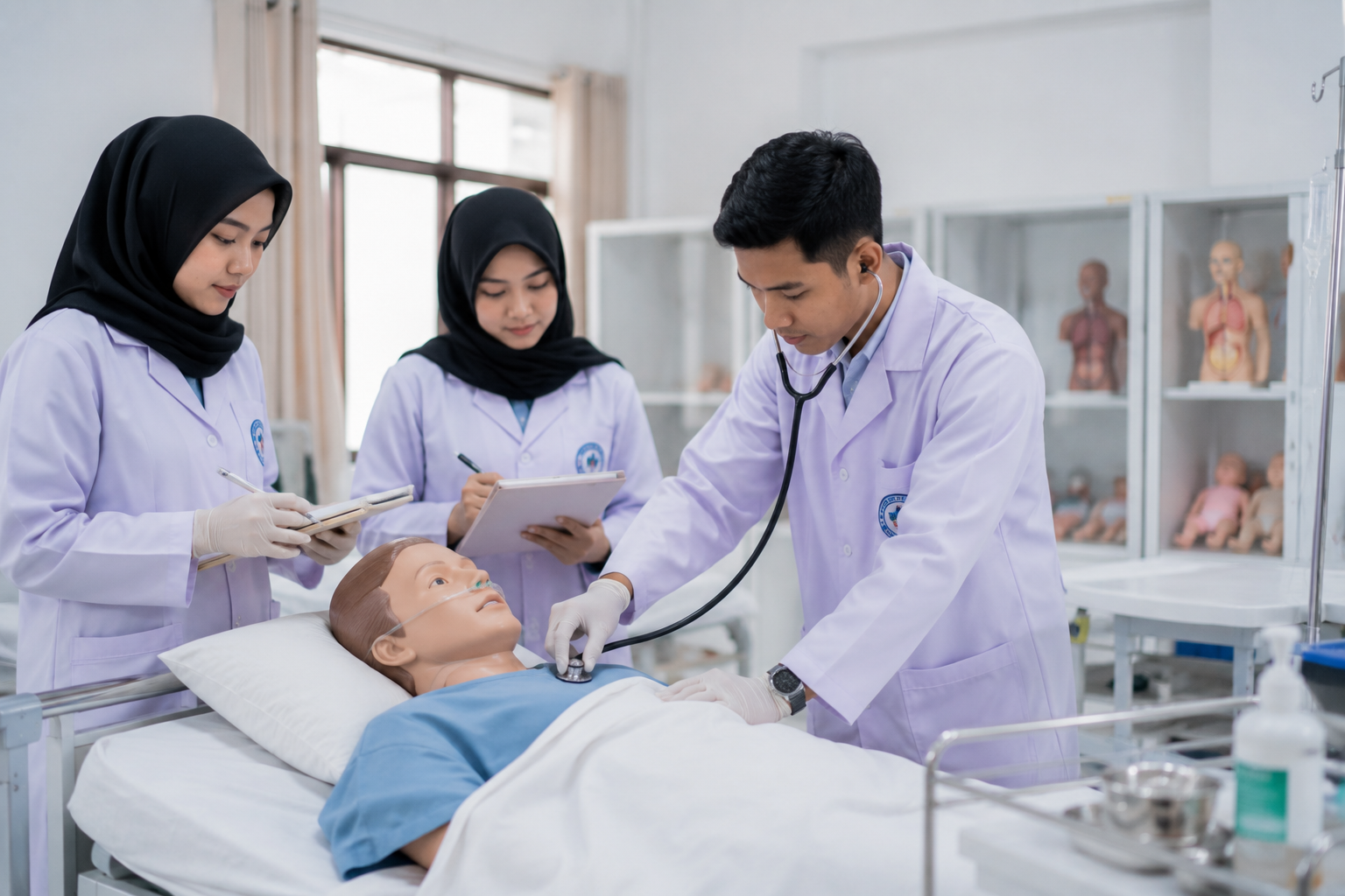Skill Lab STIKES Istara untuk praktik mahasiswa kesehatan.