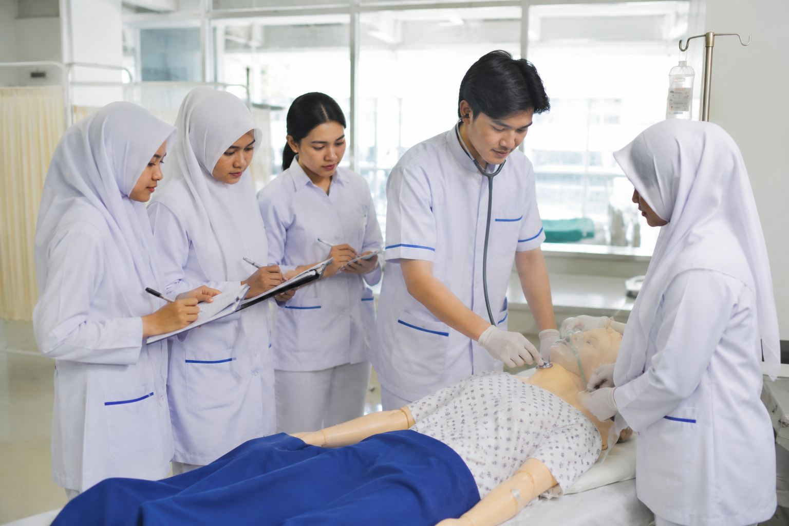 Program Studi STIKES Istara memperlihatkan mahasiswa kesehatan menjalani pembelajaran di laboratorium simulasi dan praktik klinik bersama dosen pembimbing.