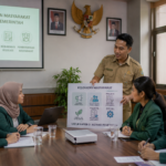 Mahasiswa Program Studi S1 Kesehatan Masyarakat STIKES Istara berdiskusi mengenai program kesehatan masyarakat di laboratorium kampus