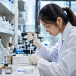Karier Lulusan Farmasi di Bidang Penelitian dan Pengembangan Obat di laboratorium penelitian farmasi modern