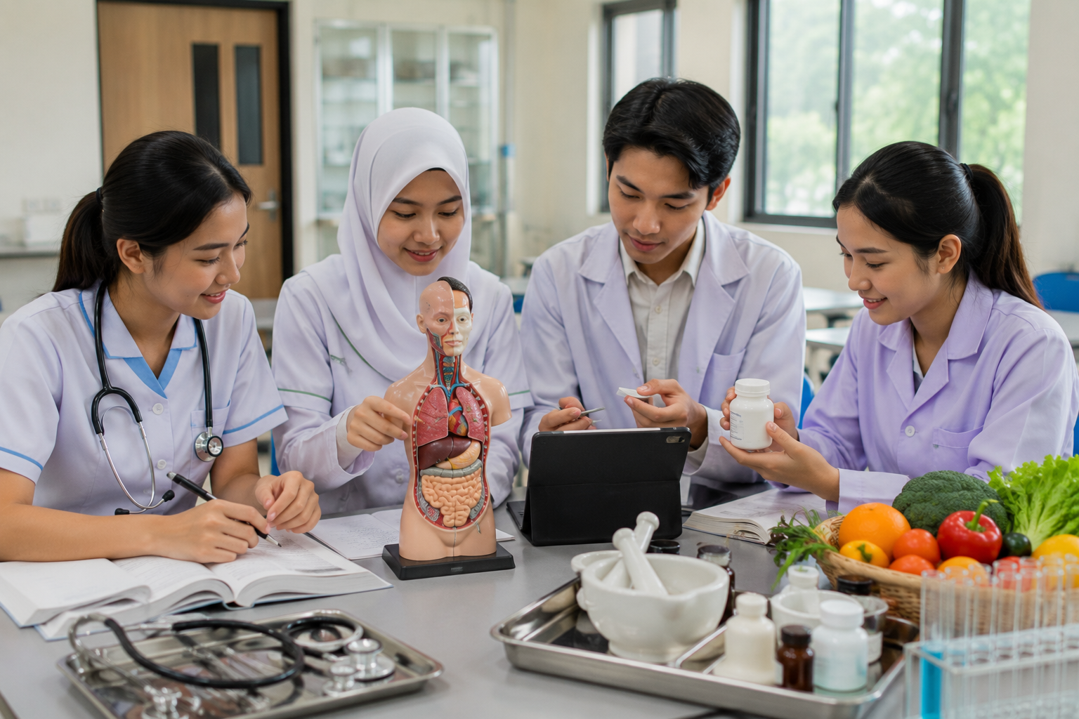 mata kuliah dasar kesehatan yang dipelajari mahasiswa semester awal