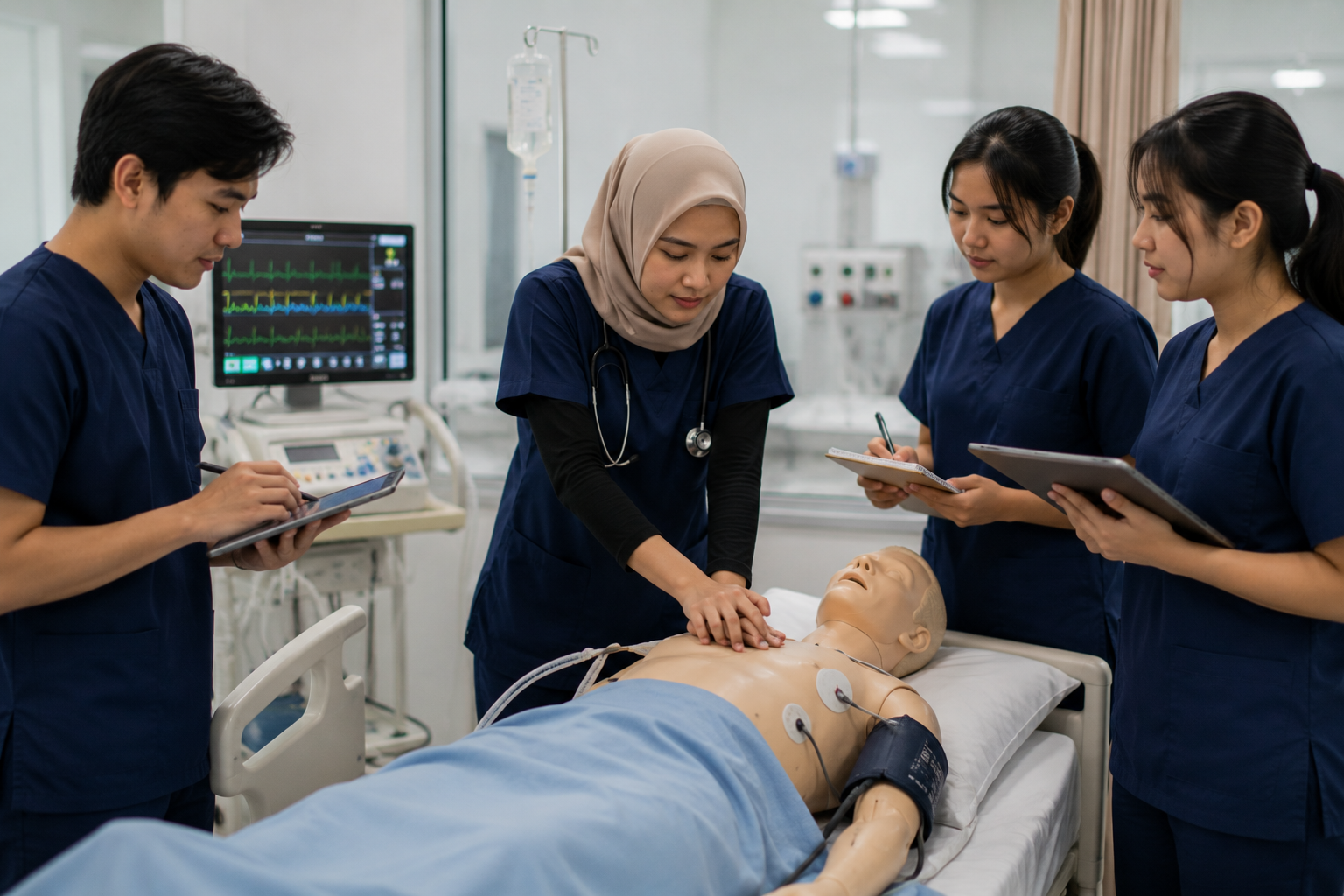 teknologi simulasi pendidikan kesehatan dalam laboratorium keterampilan klinik