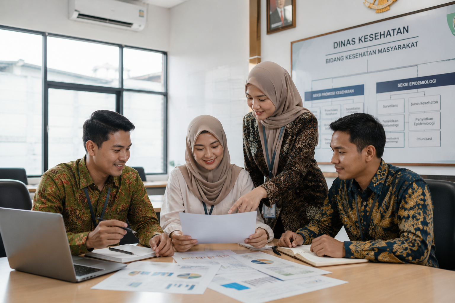 Mahasiswa Program Studi Kesehatan Masyarakat STIKES Istara sedang mengikuti pembelajaran kesehatan masyarakat