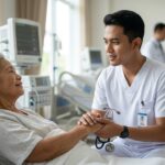 Profesi Ners saat mahasiswa keperawatan menjalani praktik klinik di rumah sakit pendidikan.