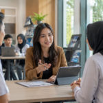 Pusat Karier STIKES Istara memperlihatkan mahasiswa mengikuti pelatihan karier, simulasi wawancara kerja, dan bimbingan bersama mentor profesional.