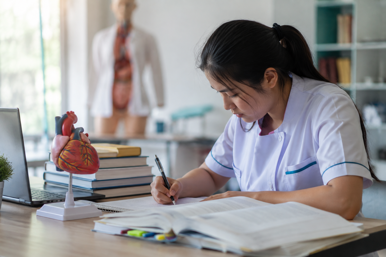Mahasiswa STIKES Istara mengikuti simulasi uji kompetensi di laboratorium keterampilan klinik