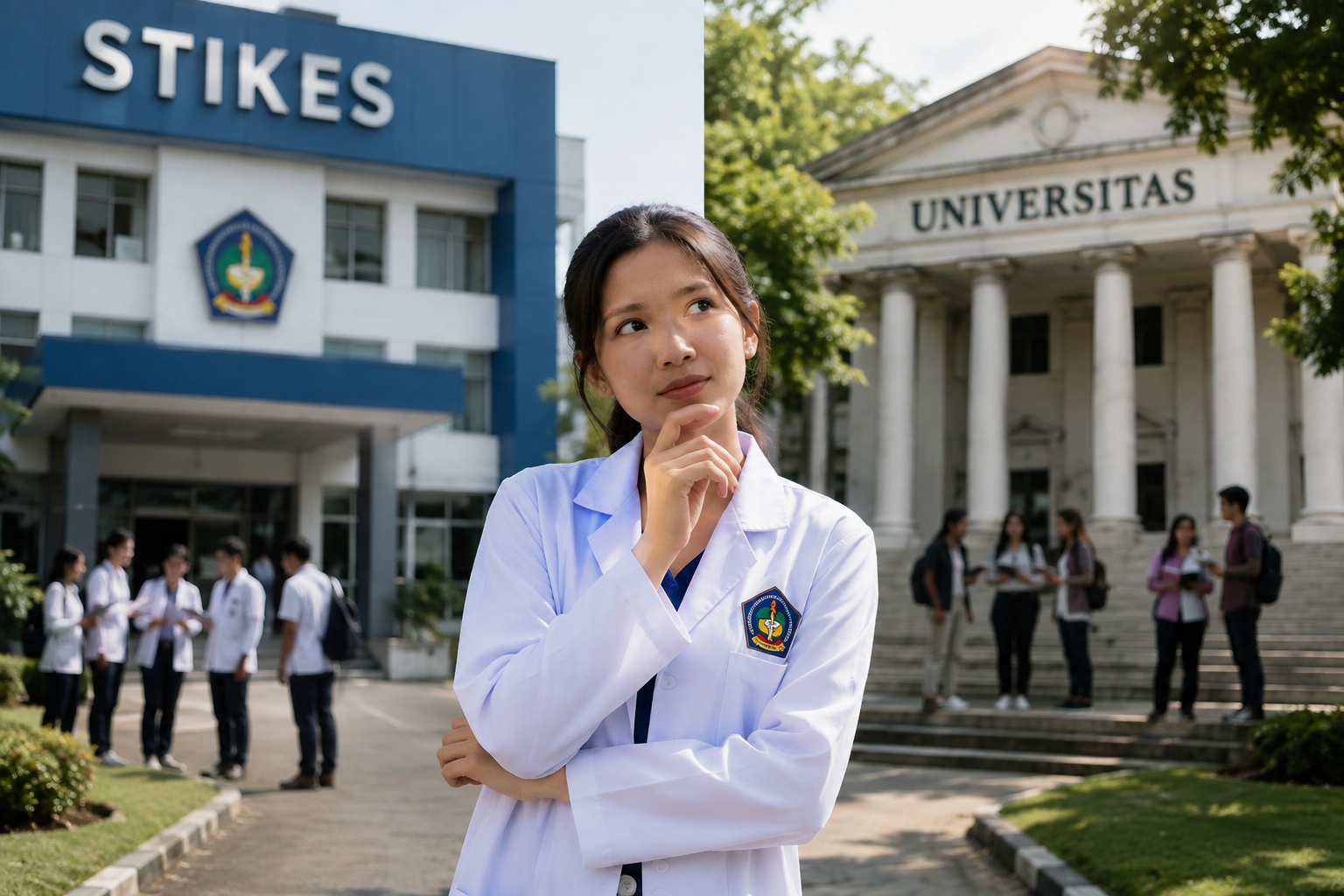 Kuliah di STIKES atau universitas untuk mahasiswa jurusan kesehatan