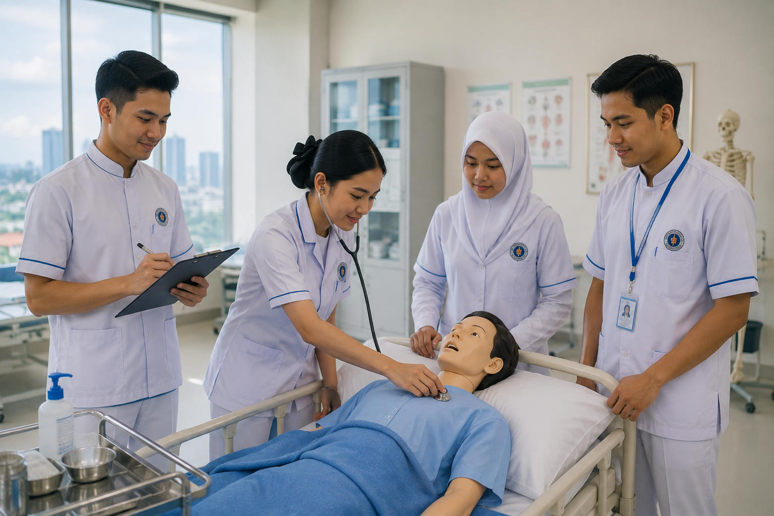 Kuliah di STIKES Istara Nusantara Jakarta memberikan pengalaman belajar melalui praktikum laboratorium, pembelajaran berbasis kompetensi, dan praktik lapangan.