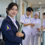Mahasiswa bidang kesehatan membahas prospek kerja STIKES Istara dan peluang jenjang karier setelah lulus